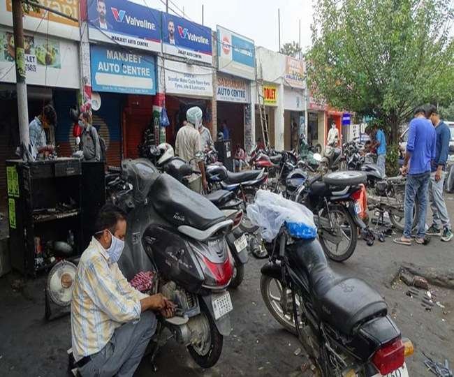 Burail Motor Market Chandigarh Sector 45