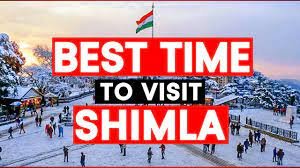 Best time to visit Shimla for snowfall
